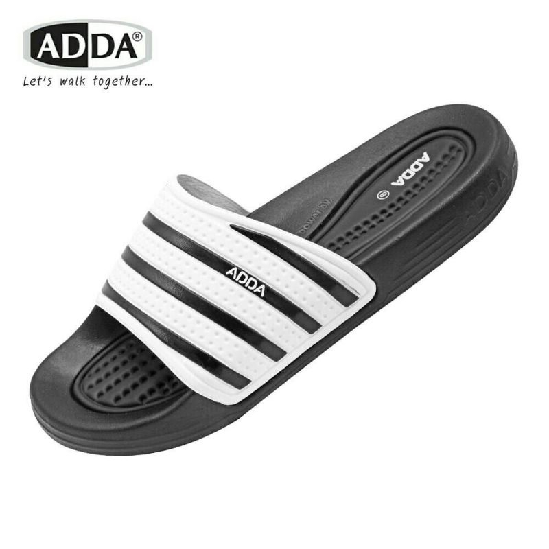 🔥รองเท้า ADDA รุ่น 3T15 🔥 ผู้ใหญ่และเด็ก รองเท้าแตะแบบสวมลายริ้ว หนานุ่มเบา ใส่สบาย มีกันลื่น‼ แท้ 💯%⚡ส่งไว⚡