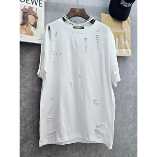 พร้อมส่ง🧸เสื้อยืดโอเวอร์ไซส์ Oversize No.23 เสื้อแต่งขาด