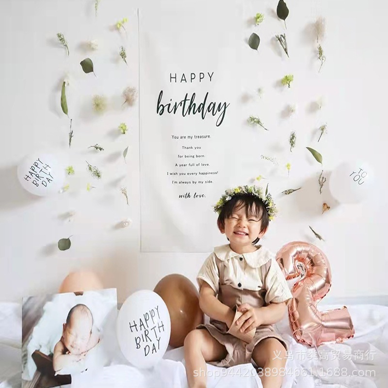 Ladybug ป้ายผ้าวันเกิด ฉากผ้าวันเกิด Happy birthday รูปที่ 3