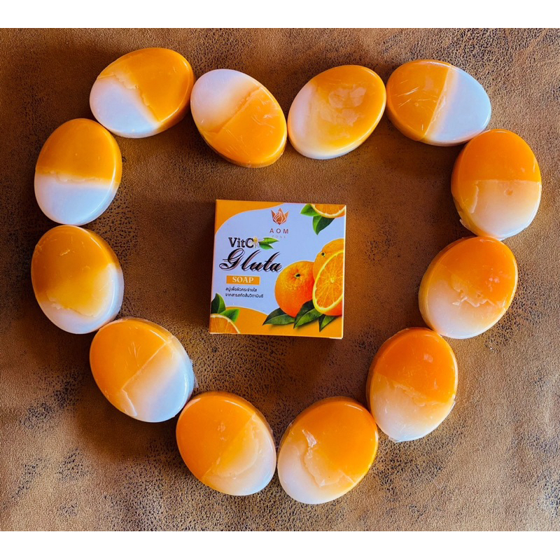 สบู่ Aomzone Vit C & Gluta
