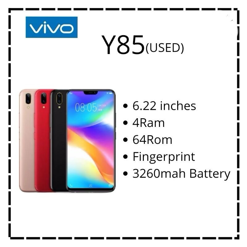 Vivo Y85 4GB RAM + 64GB ROM