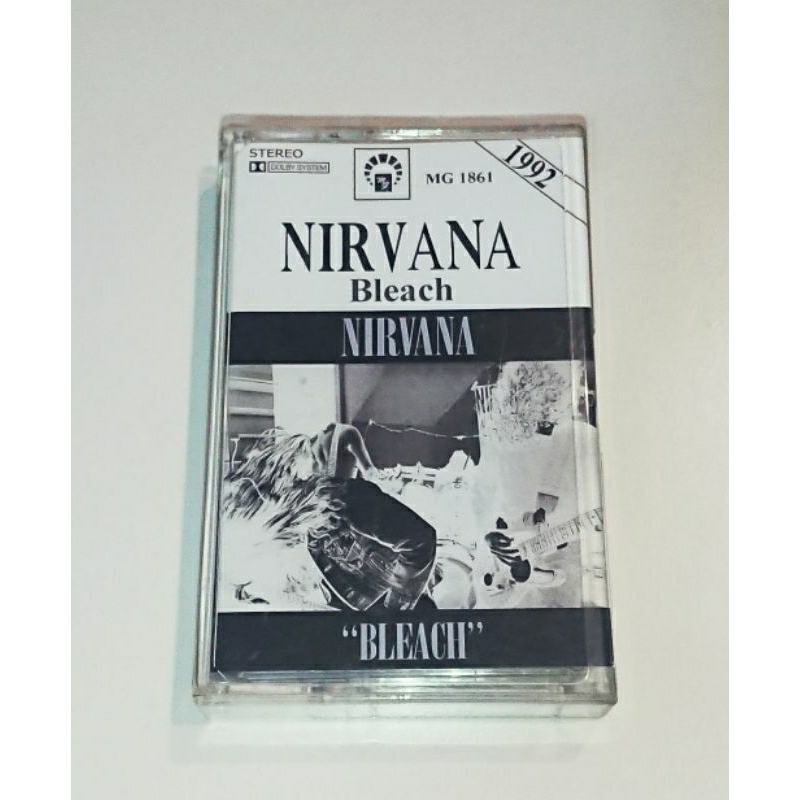 เทป​เพลง​ Cassette​ Tape​ เทป​คา​สเซ็ท​ Nirvana​ : Bleach