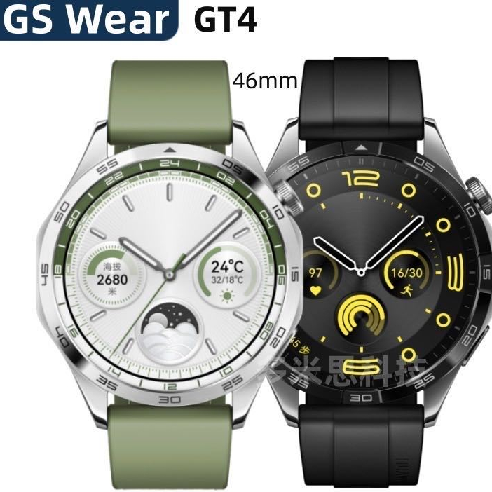 2024 NEW Huawei GT4 Smartwatch Bluetooth Call Pria 466*466 AMOLED HD Screen GPS Sports IP68 Waterproof Smartwatch Wanita