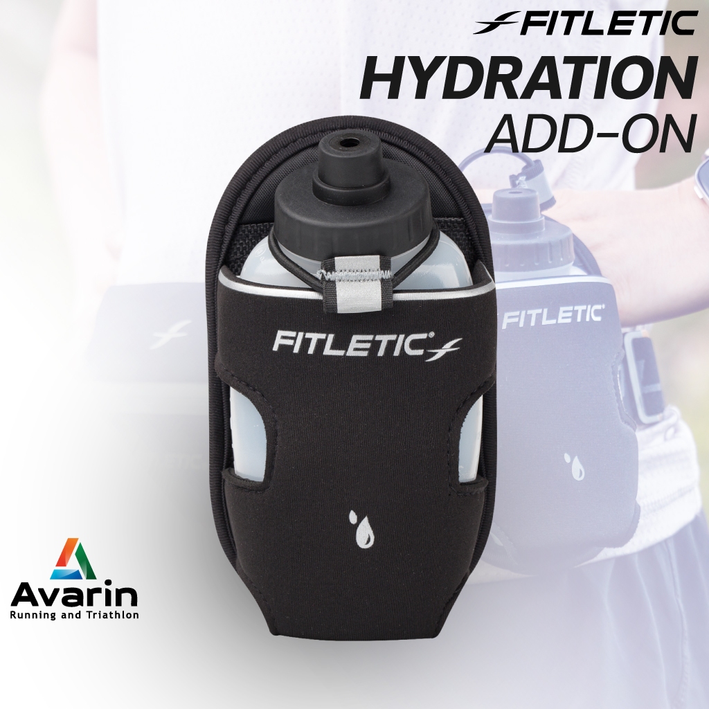 Fitletic Hydration Add-on 8 oz กระบอกน้ำใช้ร่วมกับสายคาดเอวเพื่อเพิ่มปริมาณน้ำให้เหมาะกับคุณเอง