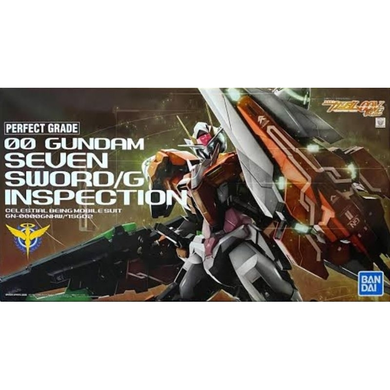 (ลด10%เมื่อกดติดตาม) PG 1/60 OO Gundam Seven Sword G Inspection
