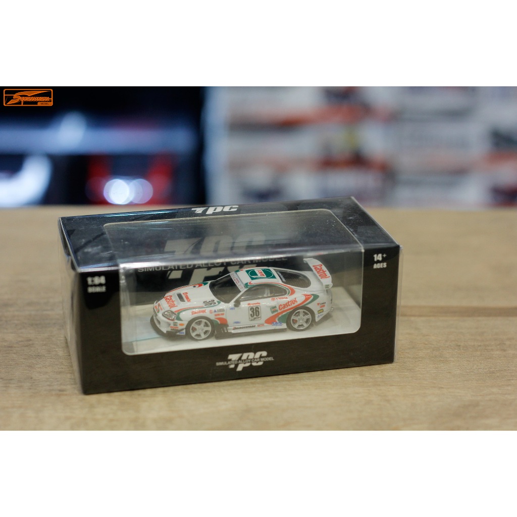 TPC 1/64 Toyota Supra (A80) #36 Castrol + Fig