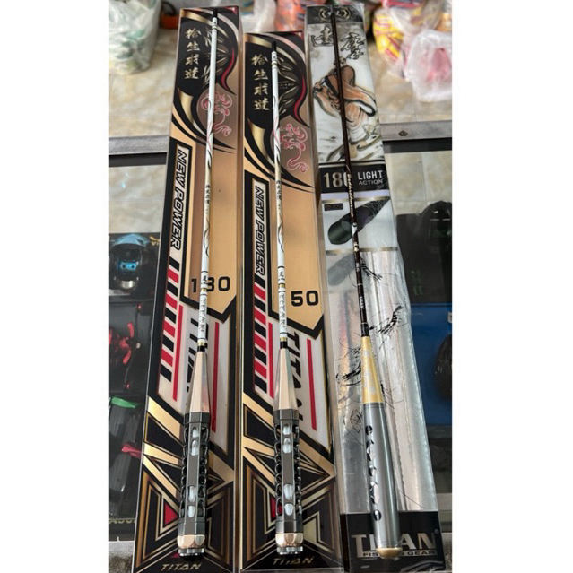 คันตกกุ้งTITAN (H54,H35) เวทUL อ่อน เหนียว (วัสดุเพียวคาร์บอน)
