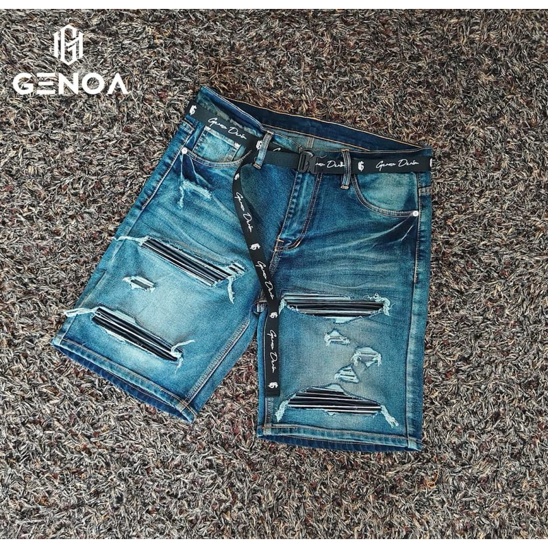 GENOA JEANS - Stort AM1 ทรงเข้ารูป