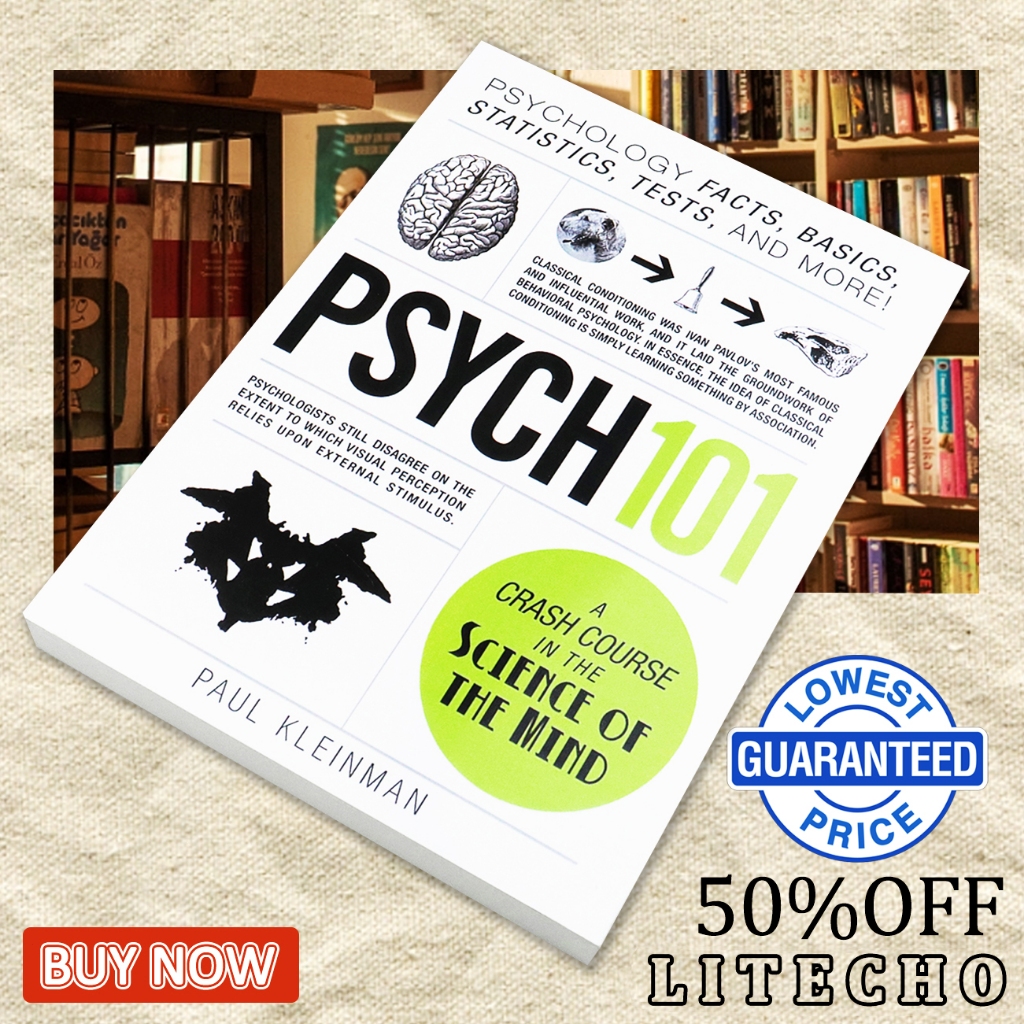 【English Book】Psych 101: Psychology Facts, Basics, Statistics, Tests, and More! by Paul Kleinman