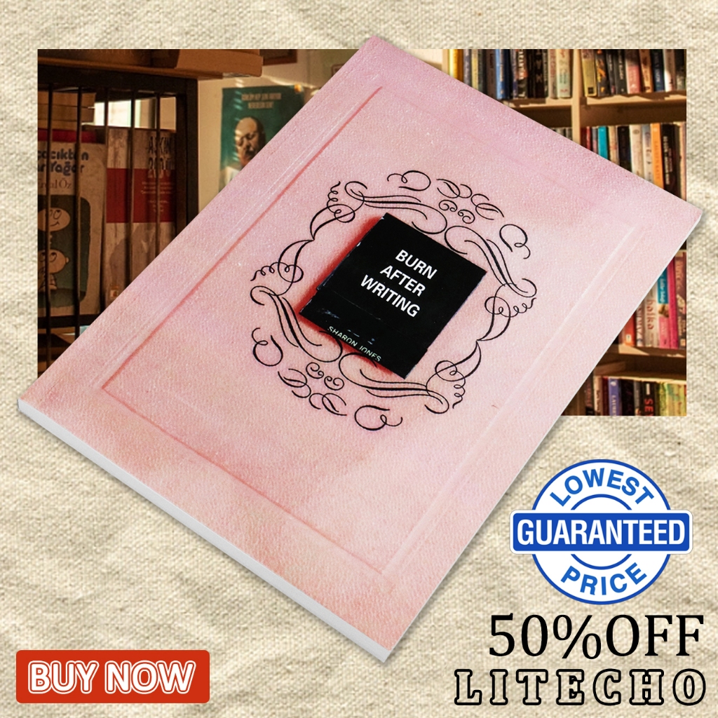 【English Book】Burn After Writing (Pink) by Sharon Jones Self service diary writing