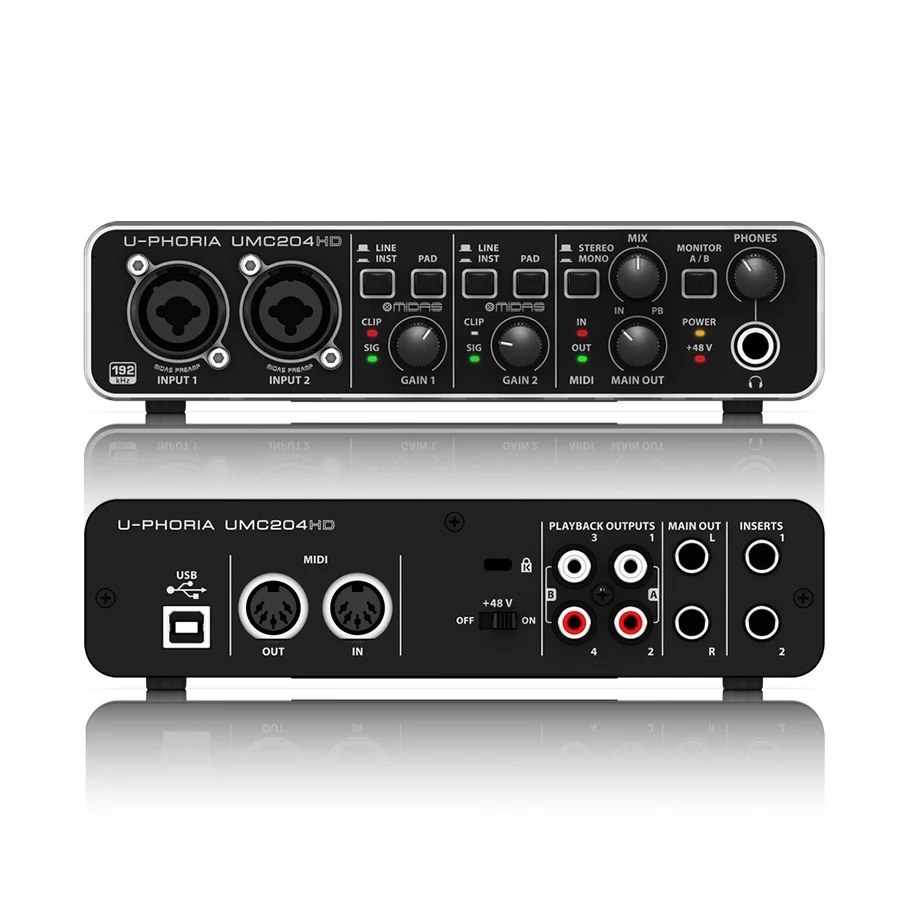 Behringer USB Audio interface UMC204HD