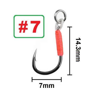 [[ PongFishing ]] ตัวเบ็ด Single Hook สำหรับงานเหยื่อปลอม คม แข็ง ถึก ทน ต้องลอง (ราคาจำหน่ายซอง4ตัว และ ซอง10ตัว)