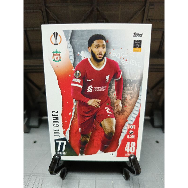 รวมการ์ด base Topps match attax Card Liverpool Fc 2023-2024 - รูปที่ 3