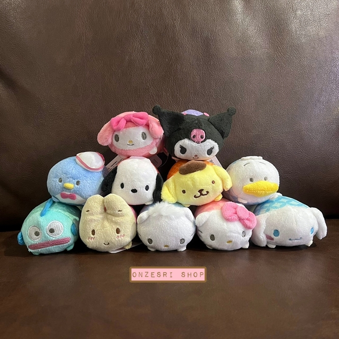 ตุ๊กตา Sanrio Characters Japanese Pattern แบบนอน ตรงตัวทำเป็นลายแบบญี่ปุ่น มีหลายแบบให้เลือก