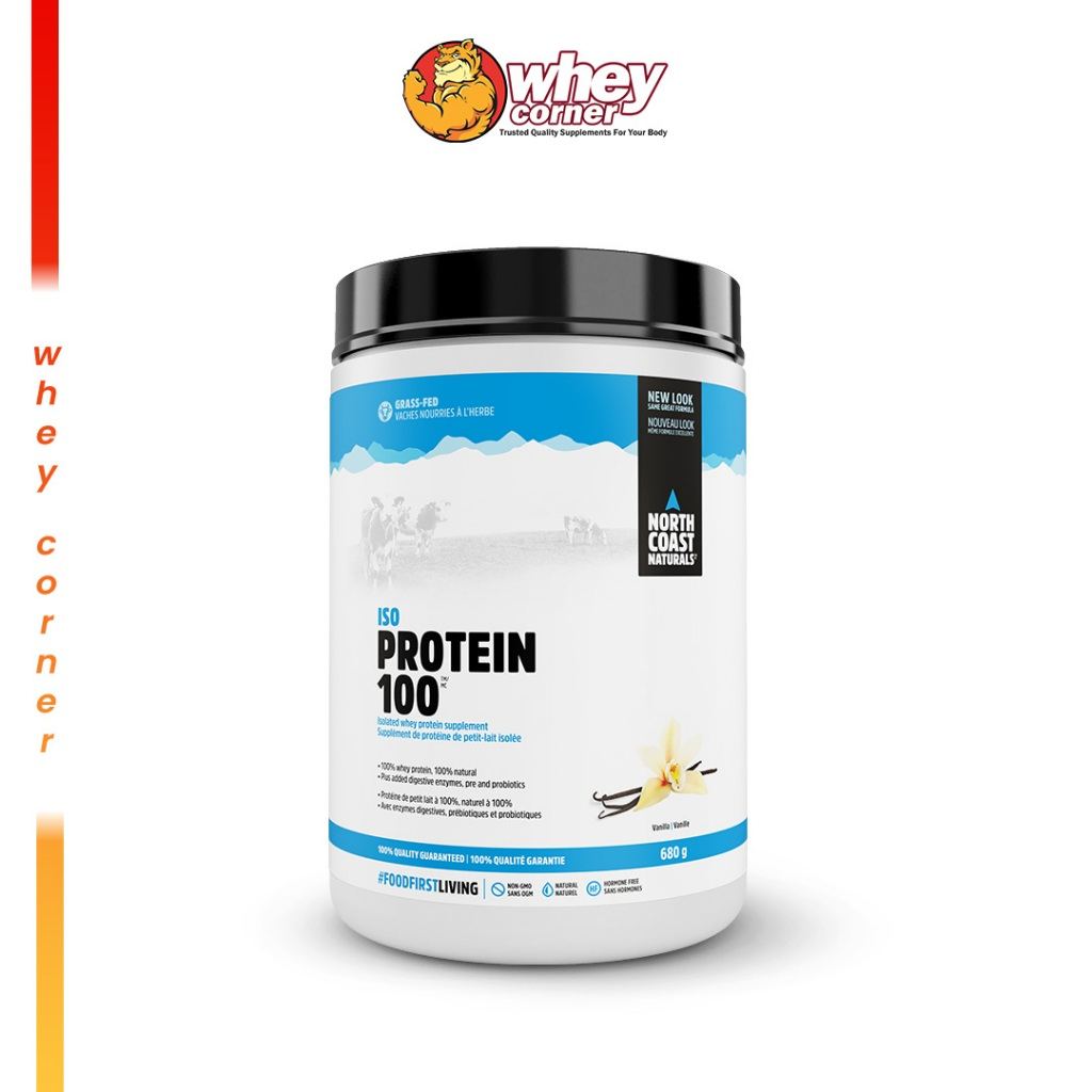 NORTH COAST NATURALS - Iso Protein100 680g. เวย์โปรตีน เวย์โปรตีนไอโซเลต