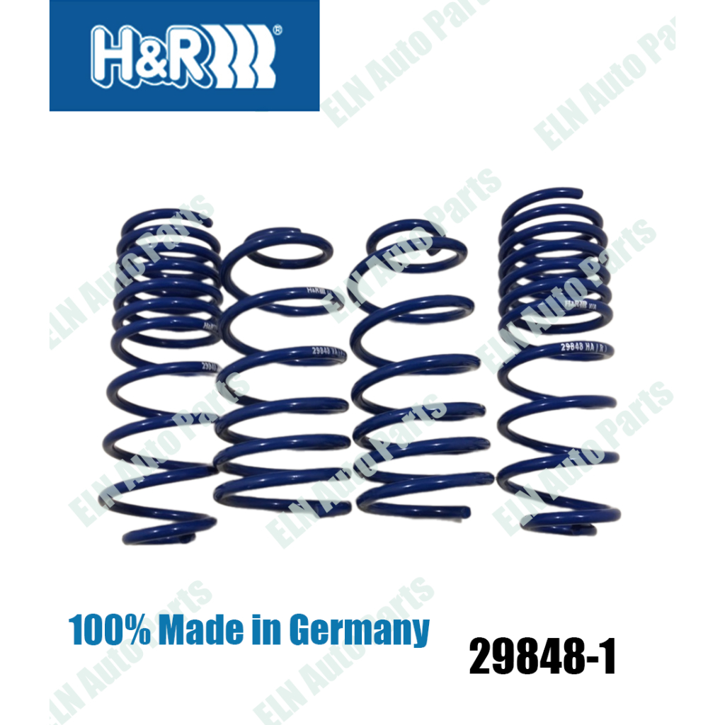 H&R สปริงโหลดโฟล์คสวาเกน VW Passat III variant VR6 type35i 2wd 6cyl.ปี 1992-1997 เตี้ยลง 35 มิล*ต้อง