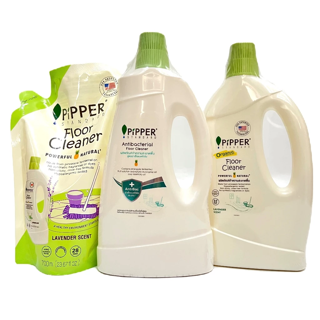 PIPPER STANDARD น้ำยาถูพื้น น้ำยาทำความสะอาดพื้น ขจัดคราบสกปรก ขนาด 800 ml