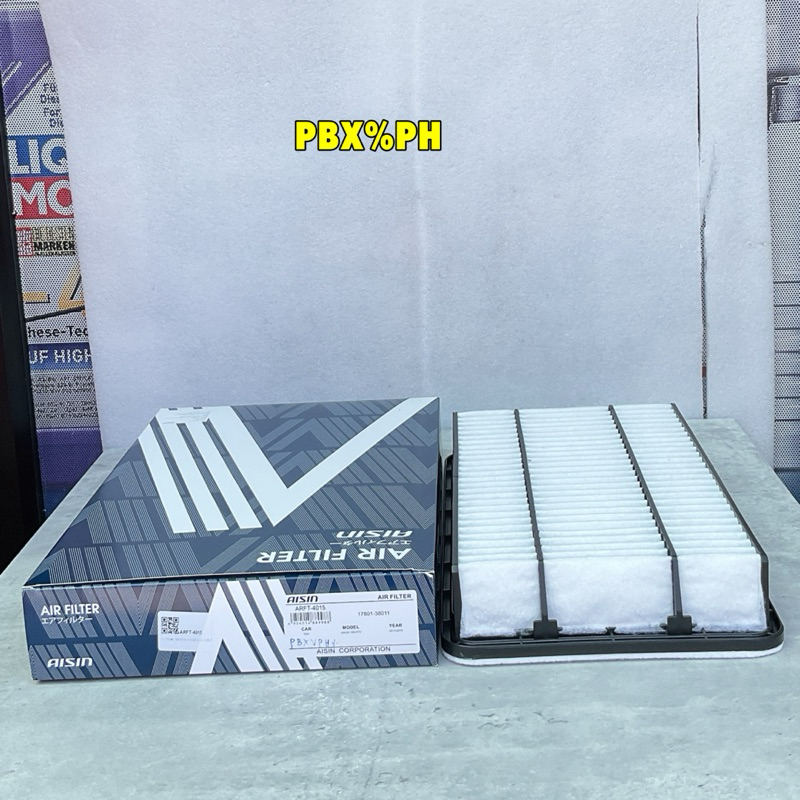 กรองอากาศ เครื่อง ดีเซล 1KD Toyota Commuter KDH222 Ventury 3.0 ปี13-18 / 17801-30060 / AISIN ARFT-4015 - รูปที่ 6