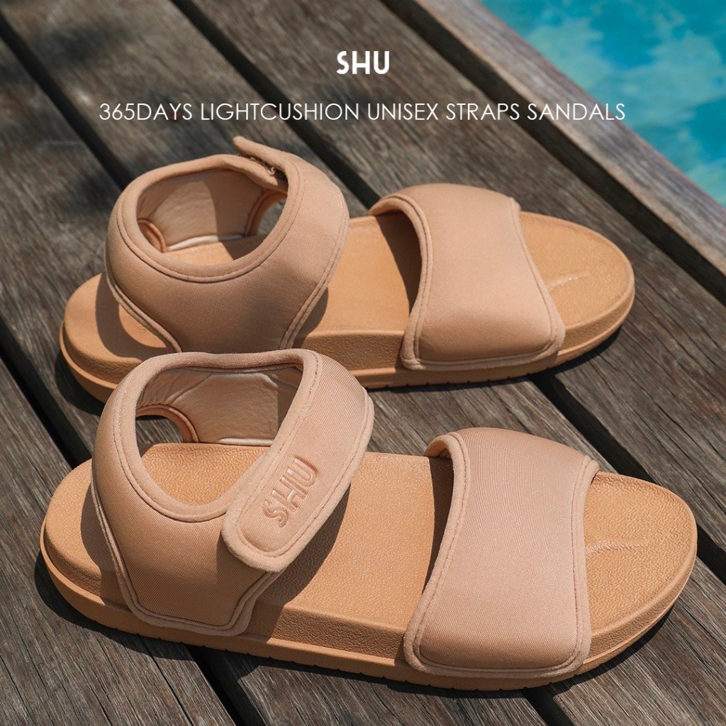 SHU 365DAYS LIGHTCUSHION UNISEX STRAPS SANDALS