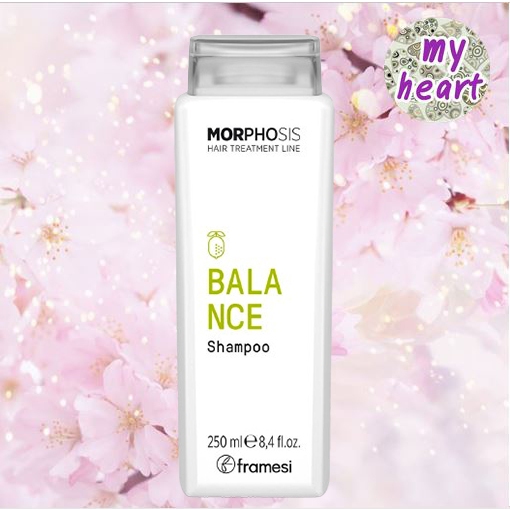 Framesi Morphosis Balance Shampoo 250/1000 ml​  แชมพูลดความมัน และอาการคัน
