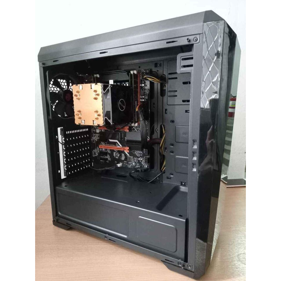 (แถมฟรี RX-470 8G) คอมมือสอง Xeon E5-2696v3 / DDR3 64GB ECC / M.2 512GB / GTX-1060 3G / X99 / PSU 50