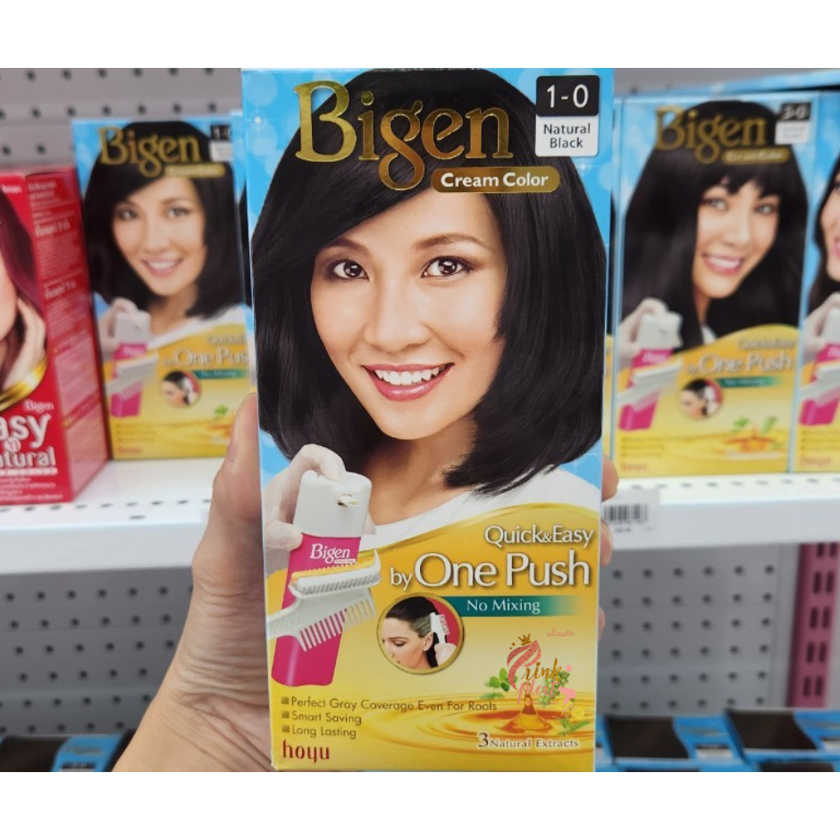 bigen cream color quick easy by one push