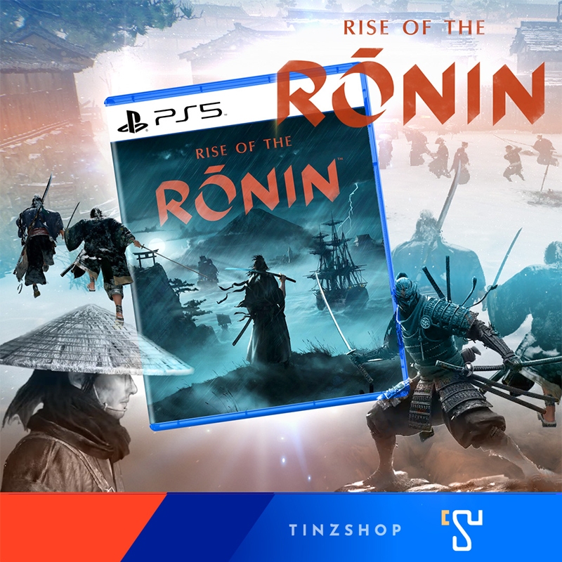 Tinzshop PlayStation5 Game PS5 Rise of the Ronin เกมPS5 เกมโรนิน