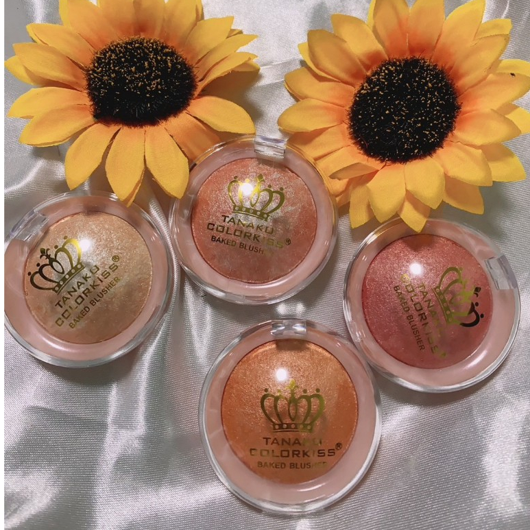 TK05 บลัชออนมงกุฎ เนื้อคุกกี้ วิ้งๆๆ สีสวย น่ารัก  สินค้าพร้อมส่ง