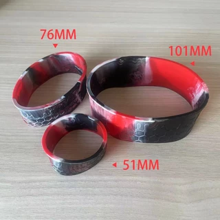 แผ่นกันลื่น สามารถติดตั้งที่ด้านล่างของขวดได้ วัสดุซิลิโคน 51mm 76mm 101mm รวม 3 ชิ้น ยืดหยุ่นได้เล็กน้อย