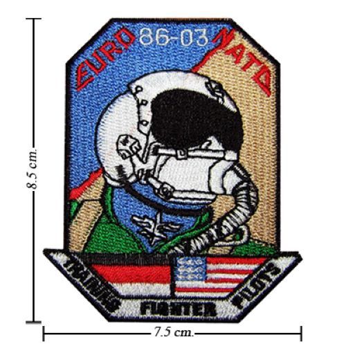 Air Force Training Fighter Pilots 86-03 อาร์มปัก ตัวรีดติดเสื้อ อาร์มรีดติดเสื้อ อาร์มโลโก้แฟชั่น