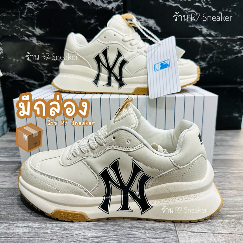 มาใหม่สุดๆ รองเท้าผ้าใบ MLB NY Chunky มีกล่อง พร้อมส่ง36-43 งานสวยจริง