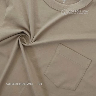 THE EARTH TONE เสื้อยืดมีกระเป๋ารุ่น RINGER USA 🇺🇸 ได้รับ LICENSE C ลิขสิทธิ์ฝ้าย​ 100% จาก USA