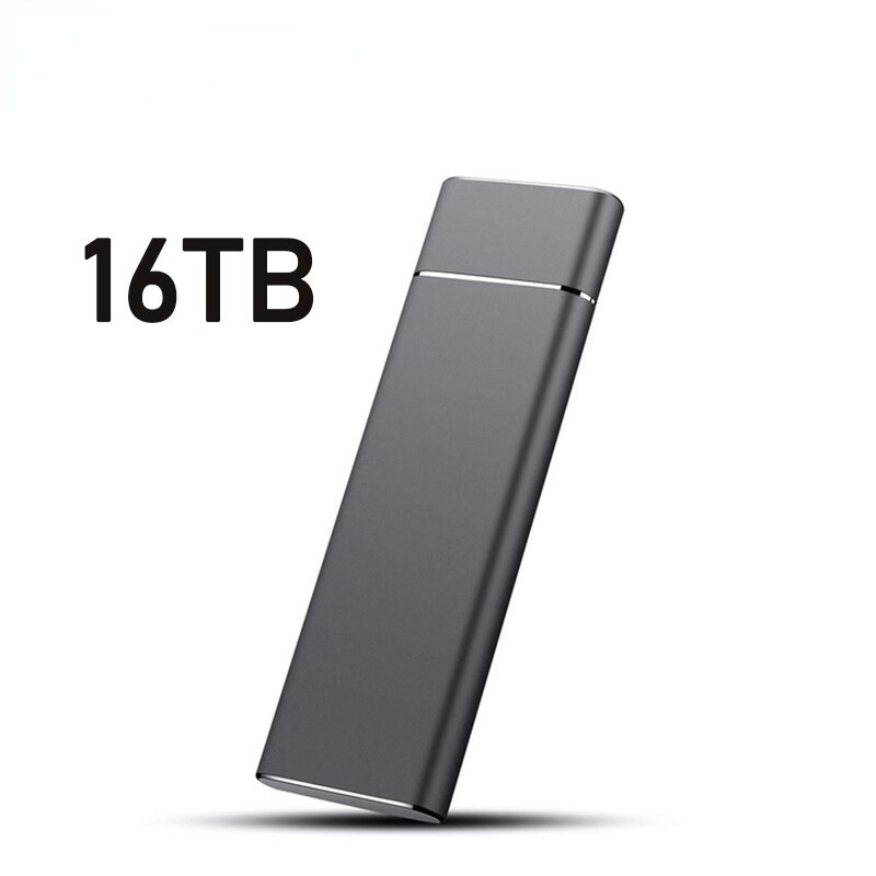 ฮาร์ดไดรฟ์ภายนอก SSD 20TB USB 3.1 แบบพกพา 16TB Hard Drives Hard Disk Casings & Dockings COD