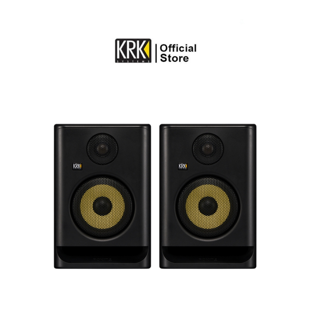 KRK Rokit 5 G5 Powered Studio Monitor ลำโพงสตูดิโอ ขนาด 5 นิ้ว มอนิเตอร์ แถมหน้ากากกันรอย + แผ่นรองล