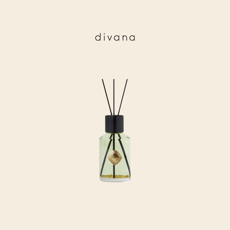 Divana Room Fragrance Four Elements Series 60ml. ก้านไม้หอม น้ำหอมอโรม่า เครื่องหอม ผสมทองคำแท้บริสุ