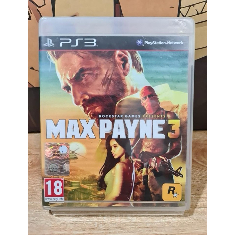 แผ่นเกมส์ Ps3 (PlayStation 3) เกมส์   Maxpayne 3.