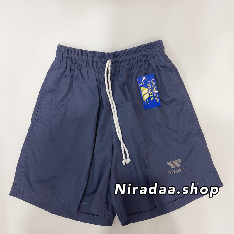 [ พร้อมส่งจากกทม 🇹🇭 ] กางเกงขาสั้น ใส่อยู่บ้าน ป้าย winner ยาว 16 นิ้ว กางเกงขาสั้น winner