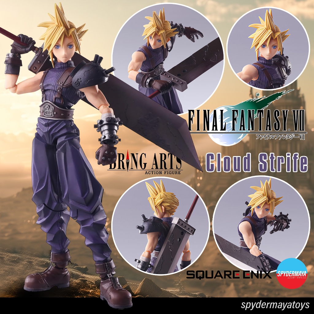 [Pre-Order]  Cloud Strife Bring Arts (Re-released) - Final Fantasy VII  - Square Enix