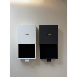 *สั่งซื้อพร้อมเครื่องประดับในร้านเท่านั้น* A.piece กล่องของขวัญแบบลิ้นชัก Gift box (กล่องเปล่าอย่างเดียว)