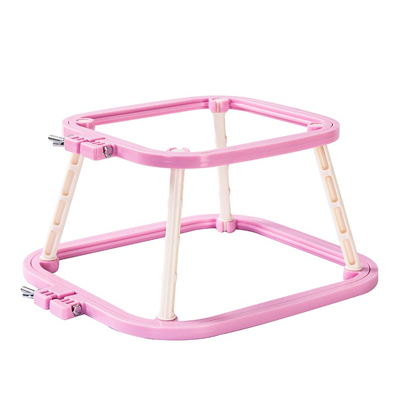 สะดึงปักผ้า แบบสองชั้น สะดึงเหลี่ยม สีพาสเทล - รูปที่ 4