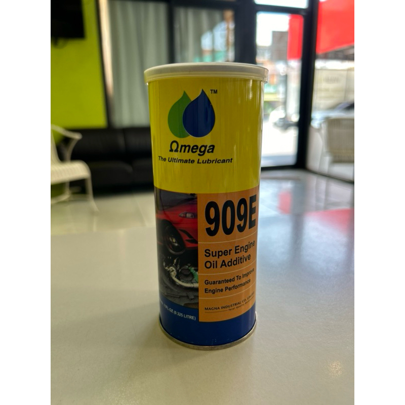หัวเชื้อน้ำมันเครื่อง โอเมก้า – Omega 909E SUPER ENGINE OIL ADDITIVE