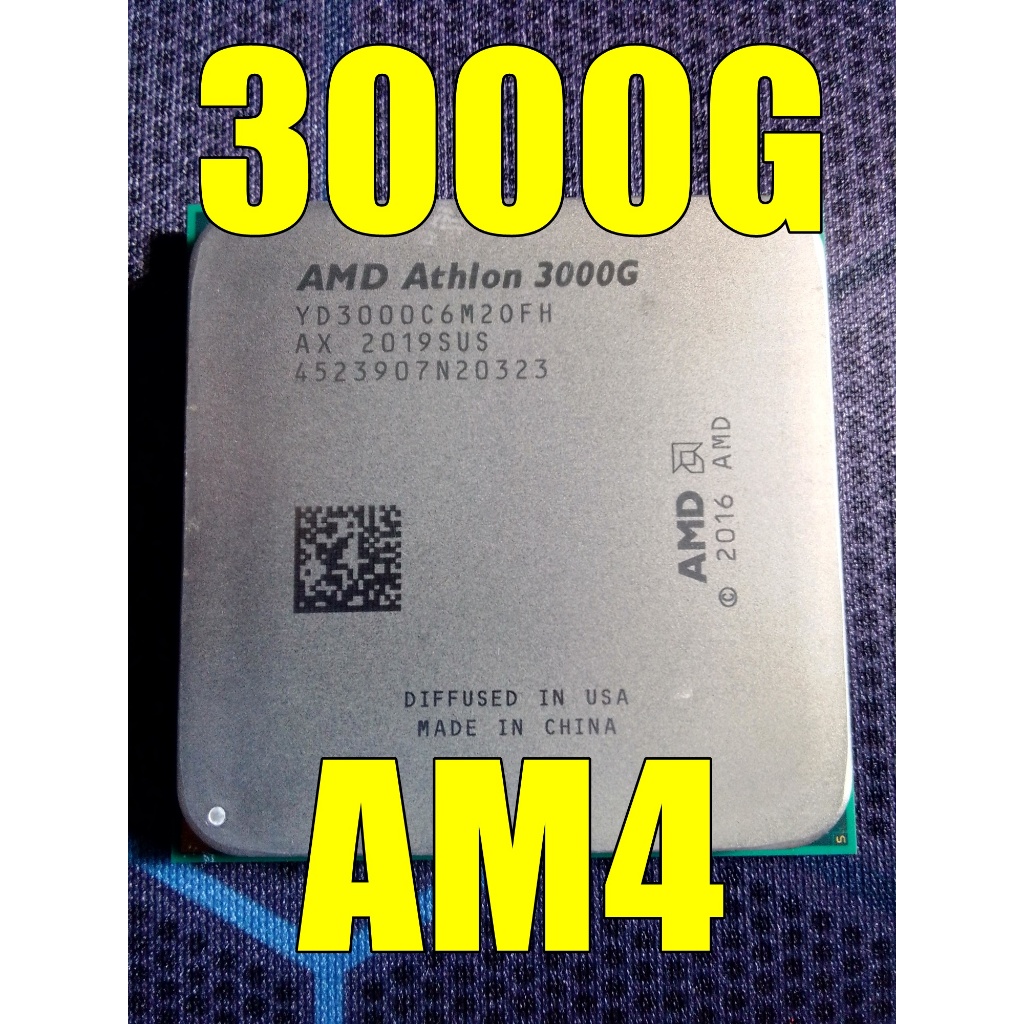 CPU AMD ATHLON 3000G Socket AM4 มือสองใช้งานปกติ
