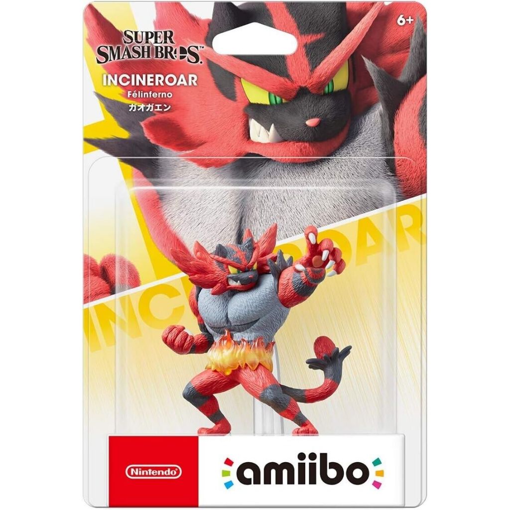 [Direct from Japan] Nintendo amiibo INCINEROAR ( Super Smash Brothers ) Japan NEW