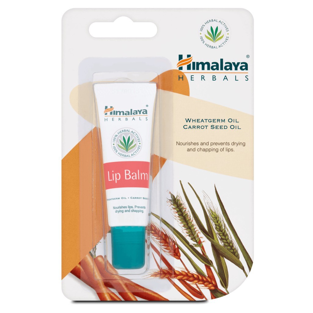 [ของแท้ มีเลขจดแจ้งไทย] Himalaya Lip Balm 10 กรัม หิมาลายา ลิป บาล์ม