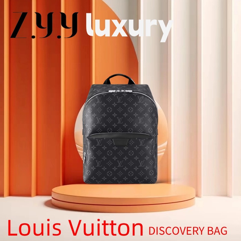 New Hot  ราคาพิเศษ Ready Stock หลุยส์วิตตอง Louis Vuitton LV DISCOVERY Backack, male backpack M43186