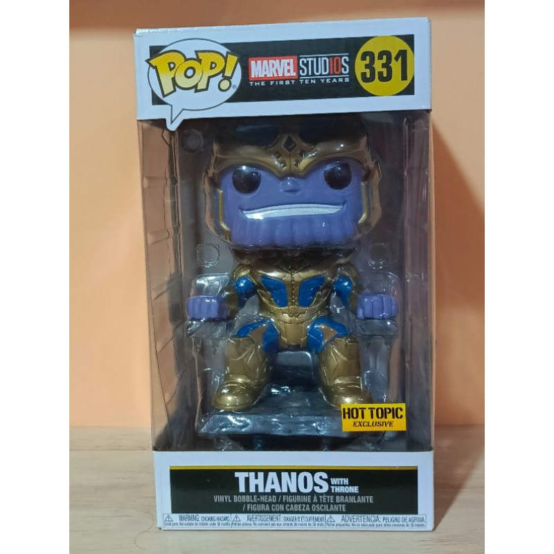 Funko Pop! : Marvel Studio - Thanos on Throne [ กล่องสินค้า - 7/10 ]