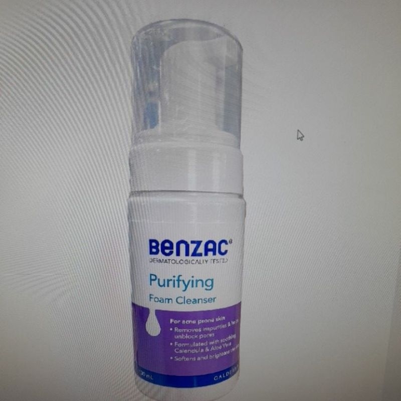 BENZAC PURIFYING CLEANSER 130ml. ใช้ทำความสะอาดแหน้า