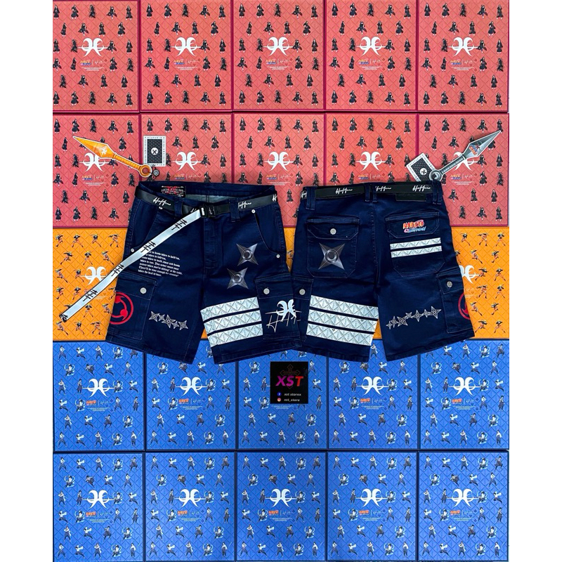 Holdem X Naruto limited edition shorts