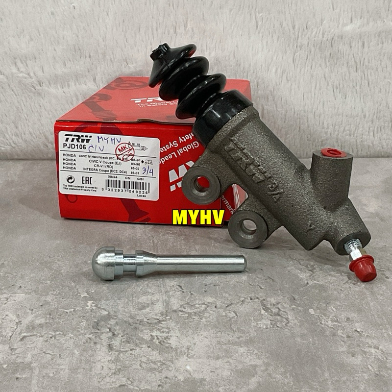 TKD แม่ปั้มคลัชล่าง TRW Honda Civic EG ปี92-95 Civic EK ปี96-00 ขนาด 3/4 | PJD106 | 46930-SR3-013 - รูปที่ 4