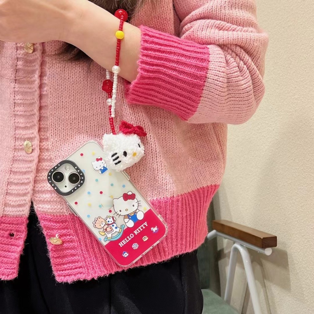 ส่งจากไทย สไตล์ใหม่ เคสไอโฟน 15 14 13 12 Pro Max คิตตี้ วัสดุอะคริลิก สําหรับ Case for iPhone 15 14 13 12 11 Pro max